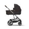 Noul Cybex Balios S lux 2025 Chocolate Brown sistem 3 in 1 cu Cybex Cloud G Plus i-size recline testata ADAC