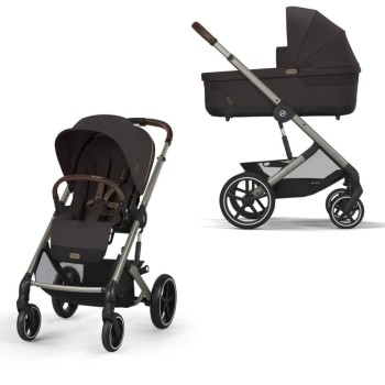 Noul Cybex Balios S Lux 2025 sistem 2 in 1 Chocolate Brown