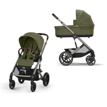 Noul Cybex Balios S Lux 2025 sistem 2 in 1 Moss Green
