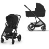Noul Cybex Balios S Lux 2025 sistem 2 in 1 Moon Black