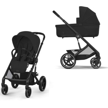 Noul Cybex Balios S Lux 2025 sistem 2 in 1 Moon Black