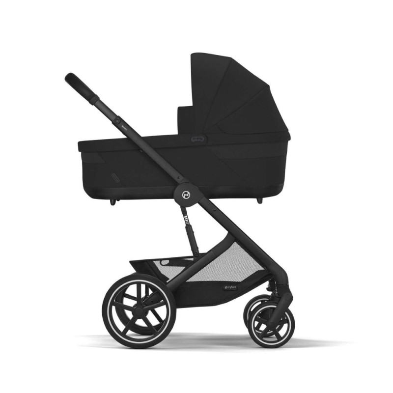Noul Cybex Balios S Lux 2025 Moon Black sistem 3 in 1 cu Cybex Cloud G Plus i-size recline ADAC