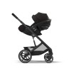 Noul Cybex Balios S Lux 2025 Moon Black sistem 3 in 1 cu Cybex Cloud G Plus i-size recline ADAC