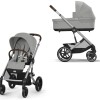 Noul Cybex Balios S Lux 2025 sistem 2 in 1 Stone Grey