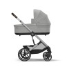 Noul Cybex Balios S Lux 2025 Stone Grey sistem 3 in 1 cu Cybex Cloud G Plus i-size recline ADAC