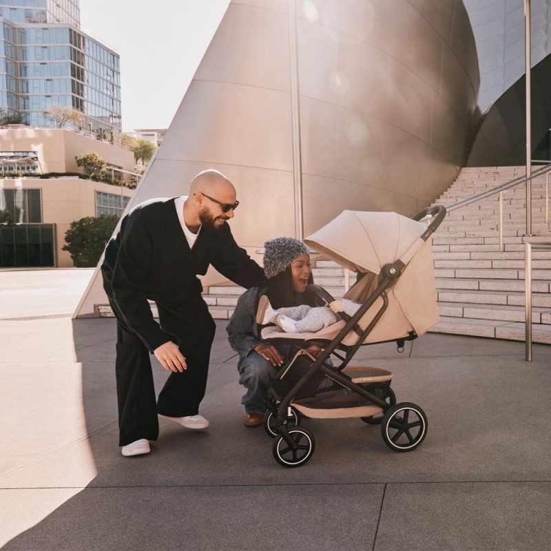 Noul Cybex Beezy Almond Beige carucior sport compact
