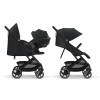 Noul Cybex Beezy Magic Black carucior sport compact