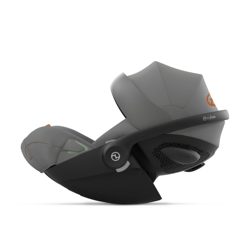 Carucior copii 3 in 1 Nola Adamex Grafit PS35 cu Cybex Cloud G Confort i-size recline testata ADAC