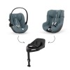Noul Cybex Balios S Lux 2025 Stormy Blue sistem 4 in 1 cu Cybex Cloud G Plus i-size recline testata ADAC si baza isofix rotativa