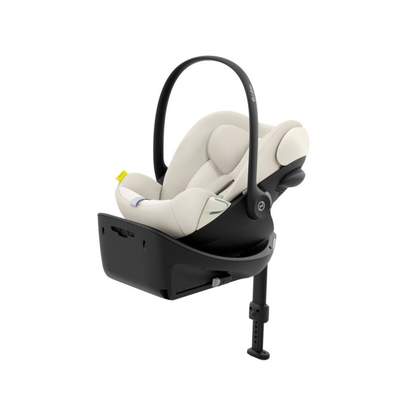 Carucior copii 3 in 1 Muuvo Quick Boho Beige cu Cybex Cloud G Plus i-size recline testata ADAC