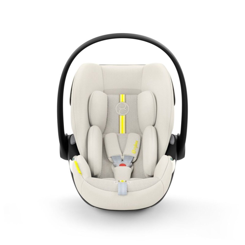 Carucior copii 4 in 1 Muuvo Quick Boho Beige cu Cybex Cloud G Plus i-size recline testata ADAC si baza isofix rotativa