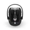 Scoica auto 0-24 luni Cybex Cloud G Plus i-size recline testata ADAC Moon Black