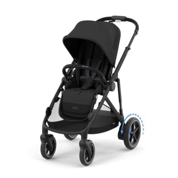 Cybex E-Gazelle S electric Moon Black 3in1 cu scoici Cloud G plus ADAC si baze isofix G