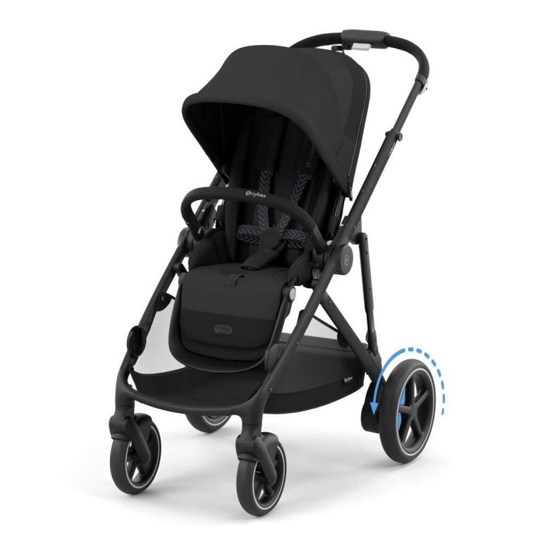 Cybex E-Gazelle S electric Moon Black 3in1 cu scoici Cloud G plus ADAC si baze isofix G
