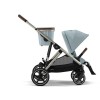 Noul Cybex Gazelle S Sky Blue 2 in 1 Gemeni cu landouri Sky Blue