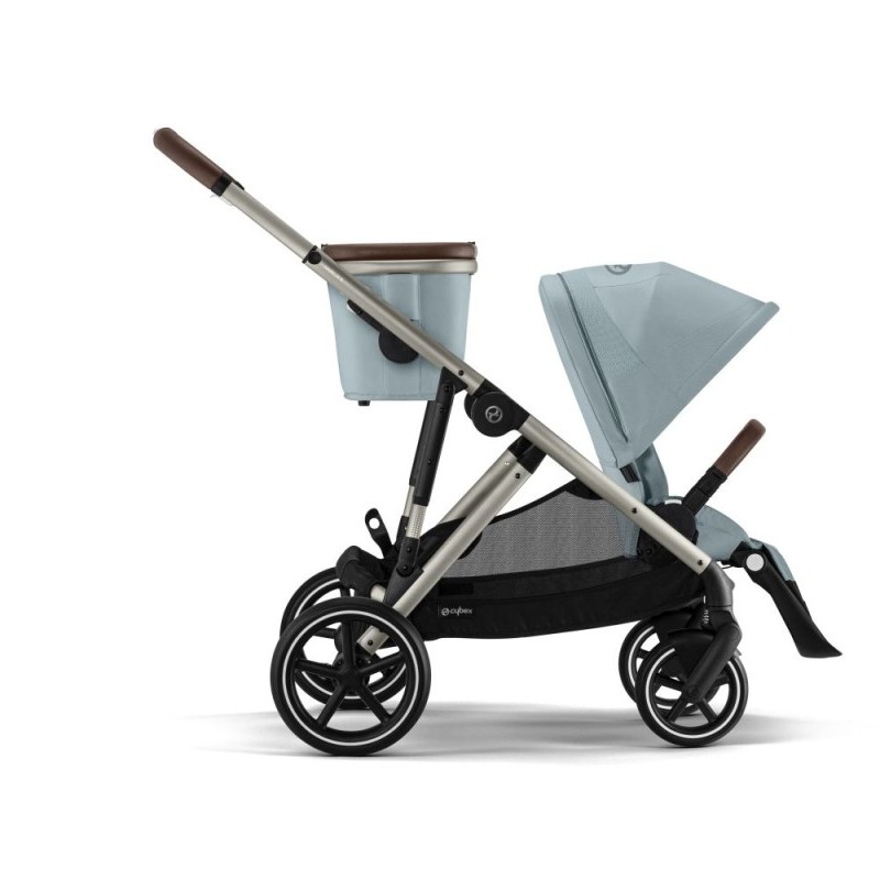 Noul Cybex Gazelle S Sky Blue 2 in 1 Gemeni cu landouri Sky Blue