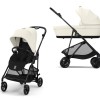 Noul Cybex Melio Carbon 2025 Canvas White 2 in 1