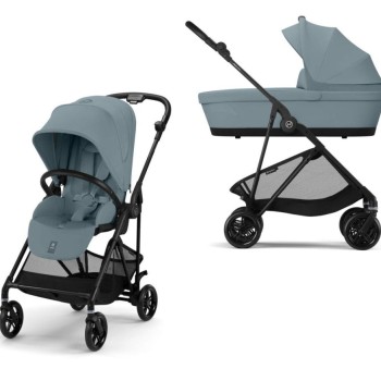 Noul Cybex Melio Carbon Stormy Blue 2 in 1