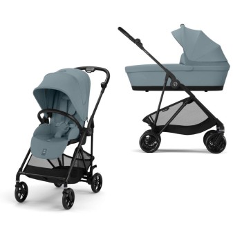 Noul Cybex Melio Carbon Stormy Blue 2 in 1