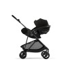  NEW Cybex Melio Carbon Chocolate Brown 3in1 cu Cloud G Plus Recline ADAC