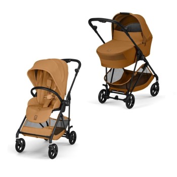NEW Cybex Melio Carbon Cinnamon Yellow 2 in 1