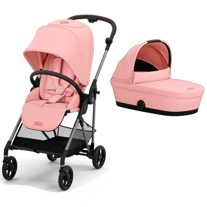 Noul Cybex Melio ultrausor sistem 2 in 1 Candy Pink