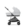 Cybex Melio Carbon 2025 Fog Grey 4in1 cu Cloud G Plus Recline ADAC si baza isofix