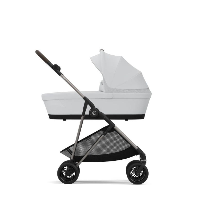 Cybex Melio Carbon 2025 Fog Grey 4in1 cu Cloud G Plus Recline ADAC si baza isofix