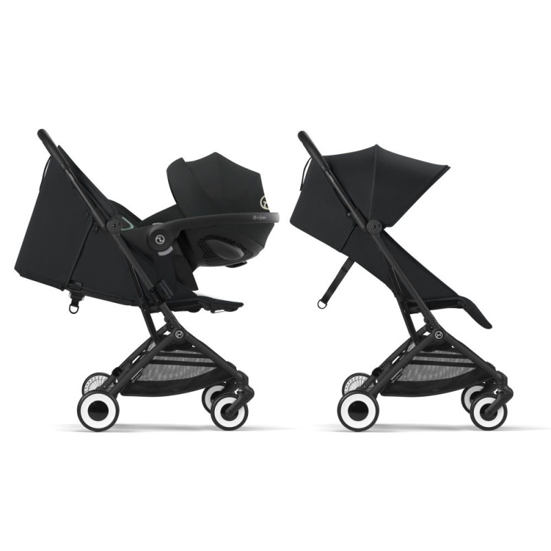 Noul Cybex Orfeo sport ultracompact compatibil avion Magic Black