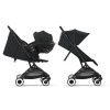 Travel Pack de la nastere: Noul Cybex Orfeo 2in1 Magic Black cu Cybex Cloud G Plus i-size recline testata ADAC