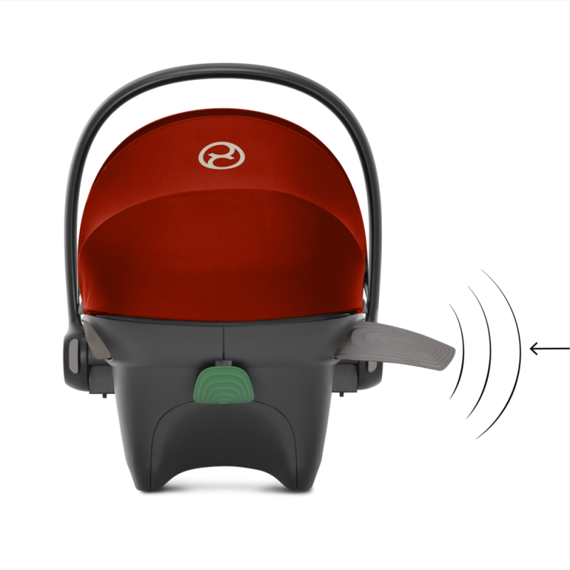 Scoica Auto Cybex Aton S2 I-Size Culoare Hibiscus Red