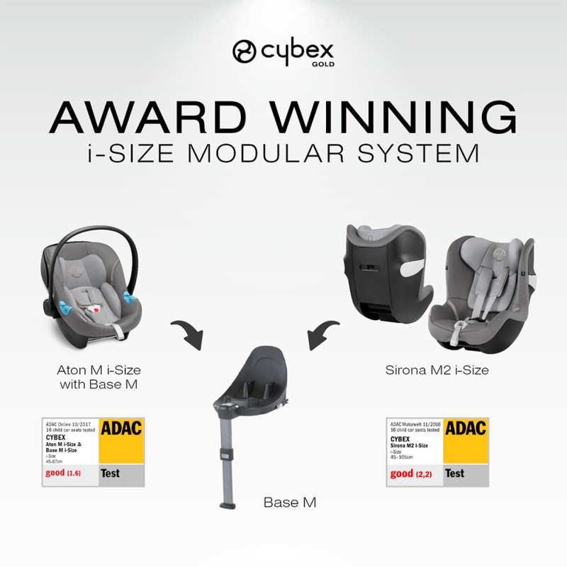 Scoica Auto Cybex Aton S2 I-Size Culoare Soho Grey