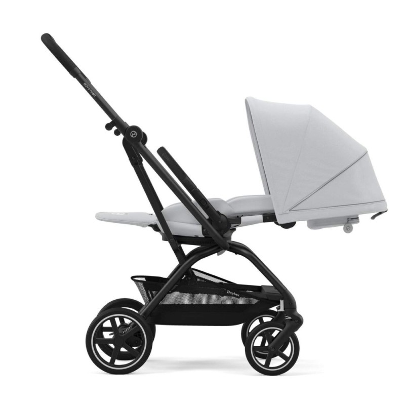 Noul Cybex Eezy S Twist +2 Sport Reversibil 360 Fog Grey