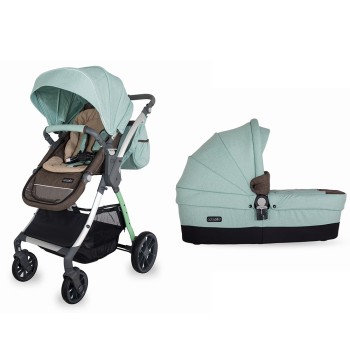 SISTEM MODULAR COCCOLLE ACERO 2 IN 1 VERDE