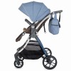 SISTEM MODULAR COCCOLLE ACERO 3 IN 1 BLUE