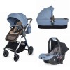 SISTEM MODULAR COCCOLLE ACERO 3 IN 1 BLUE