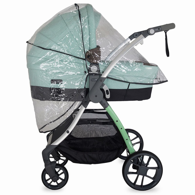 SISTEM MODULAR COCCOLLE ACERO 3 IN 1 VERDE MENTA