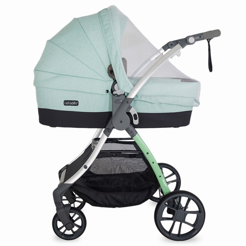 SISTEM MODULAR COCCOLLE ACERO 3 IN 1 VERDE MENTA