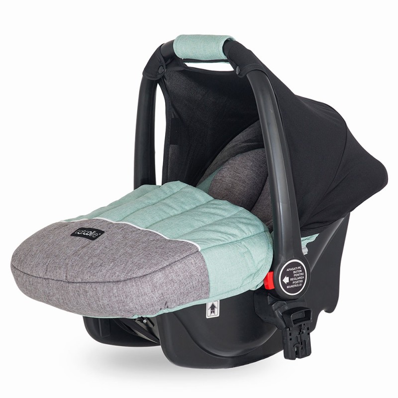 SISTEM MODULAR COCCOLLE ACERO 3 IN 1 VERDE MENTA