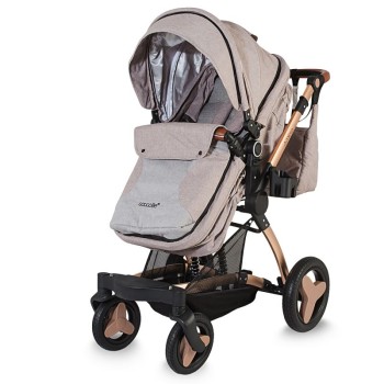 Carucior transformabil 3 in 1 Coccolle Ambra Bej