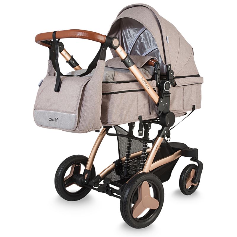 Carucior transformabil 3 in 1 Coccolle Ambra Bej