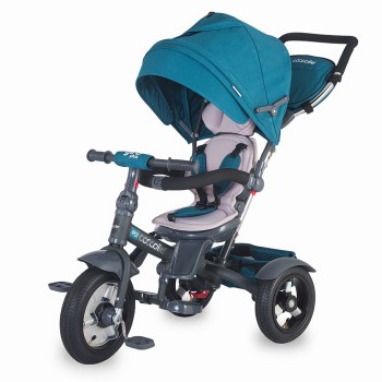 Tricicleta Coccolle Giro Plus multifunctionala Blue