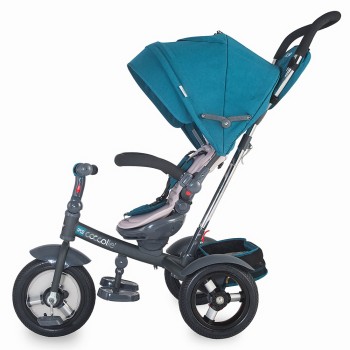 Tricicleta Coccolle Giro Plus multifunctionala Blue