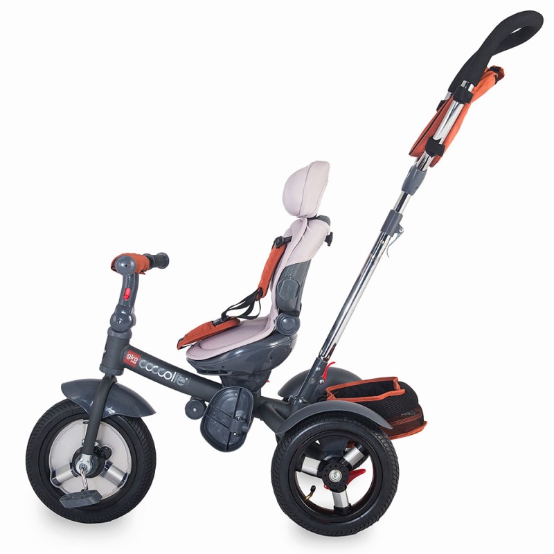 Tricicleta Coccolle Giro Plus multifunctionala Red