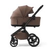 Carucior copii cu landou pliabil Future Design Inspiro Essential Mokka 2 in 1