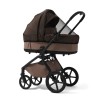 Carucior copii cu landou pliabil Future Design Inspiro Essential Mokka 2 in 1