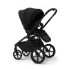 Carucior copii cu landou pliabil Future Design Inspiro Pure Black SE 4in1 cu Cybex Cloud G Plus ADAC si baza isofix