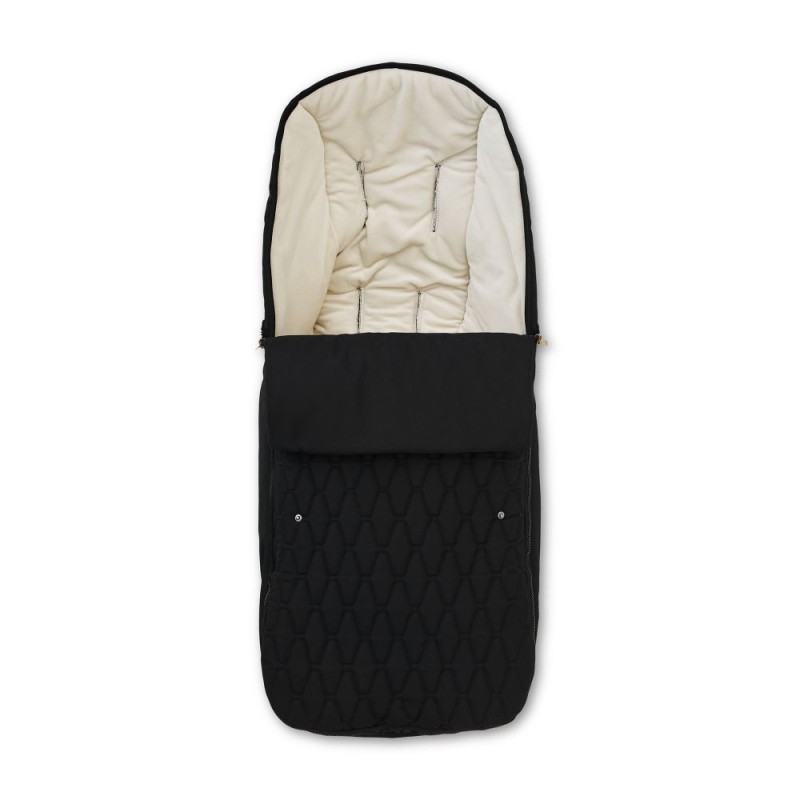 Carucior copii cu landou pliabil Future Design Inspiro Pure Black SE 4in1 cu Cybex Cloud G Plus ADAC si baza isofix