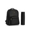 Carucior copii cu landou pliabil Future Design Inspiro Pure Black SE 4in1 cu Cybex Cloud G Plus ADAC si baza isofix