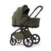 Carucior copii cu landou pliabil Future Design Inspiro Silk Olive 3in1 cu Cybex Cloud G Plus ADAC